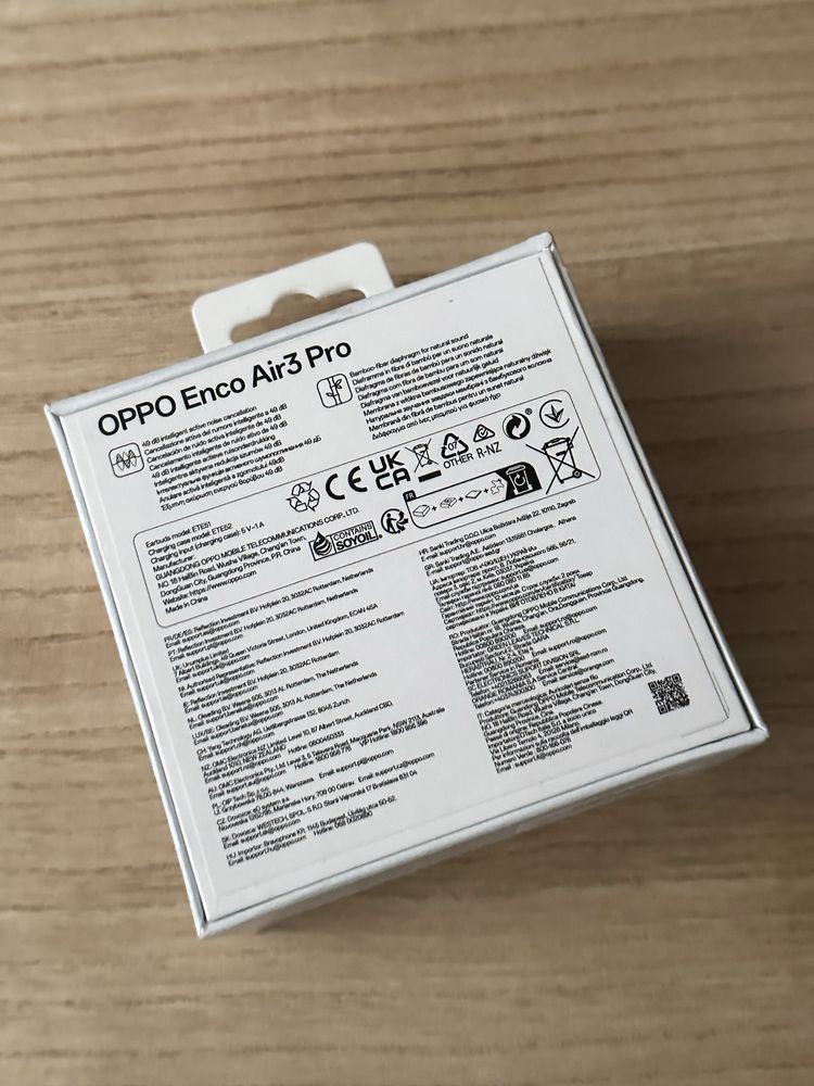 Słuchawki bezprzewodowe OPPO Enco Air3 Pro Douszne Bluetooth