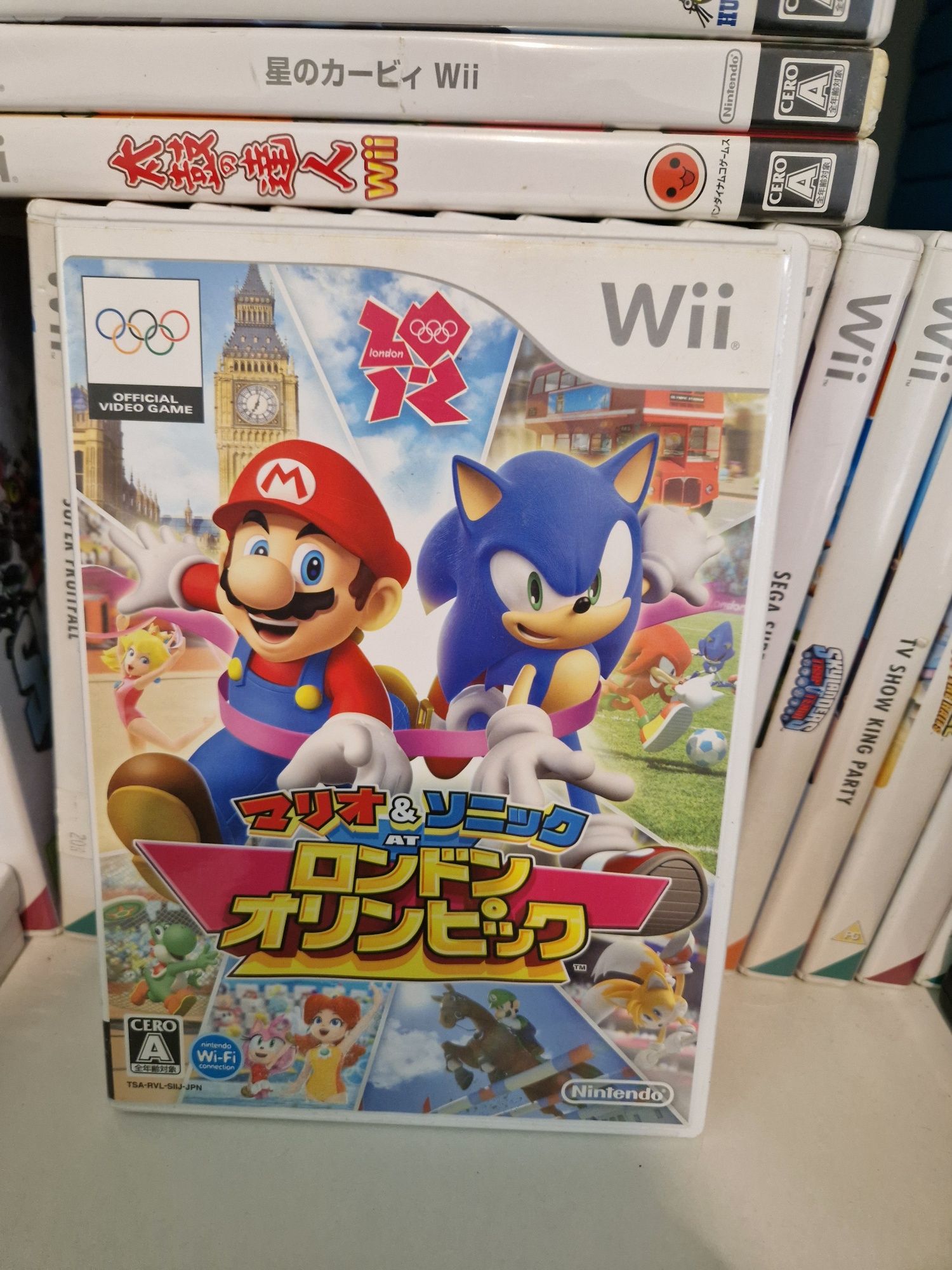 Mario sonic at london olympics games nintendo wii jp