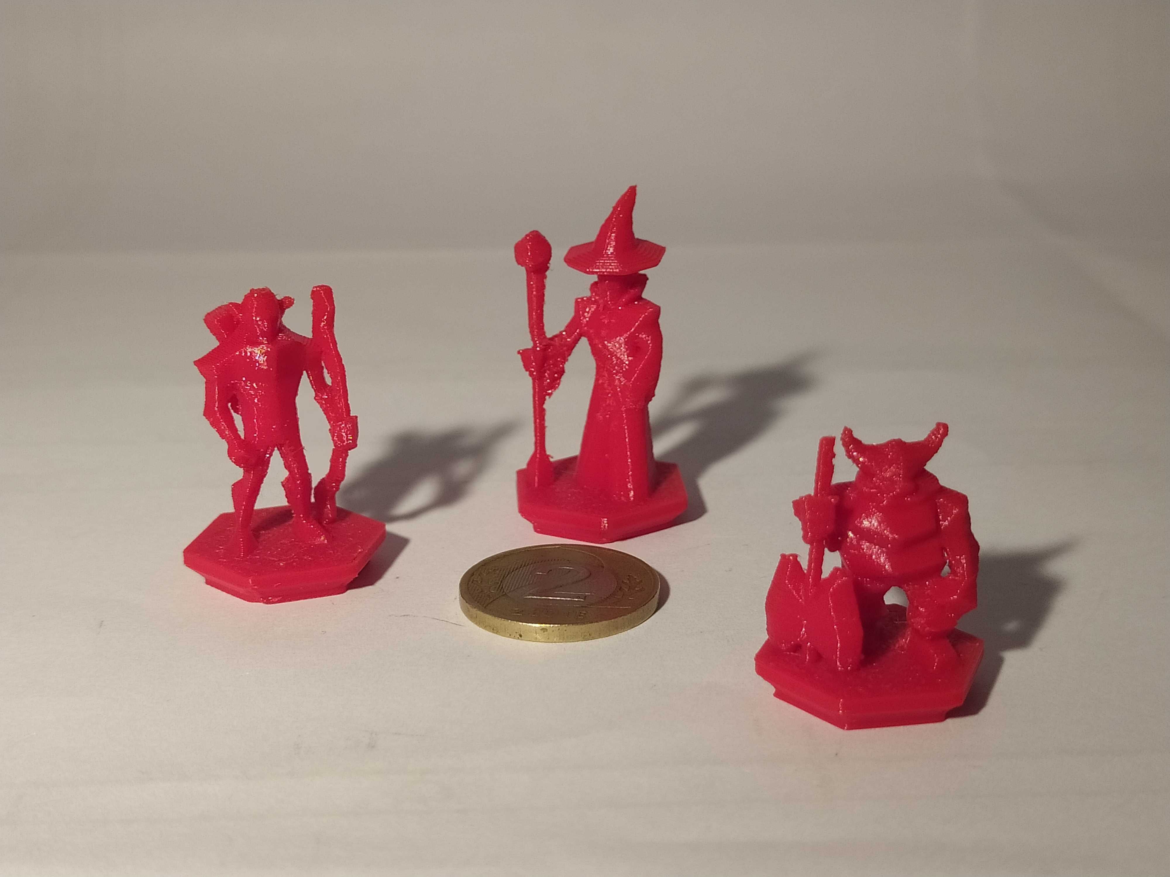 Gra planszowa RPG, druk 3D, figurki, płanszówka