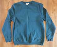 Bluza dresowa zielona roz M ok 164cm