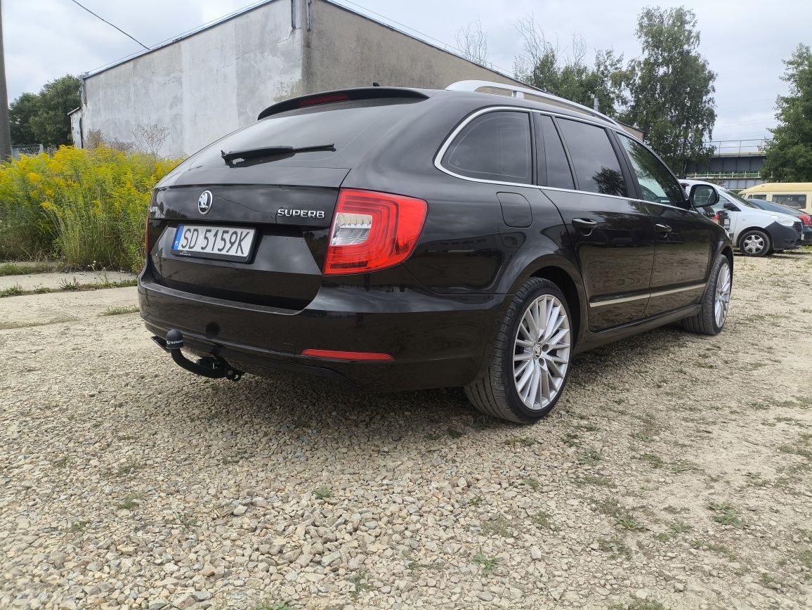 Skoda Superb II FL 2.0 TDI 170 KM DSG Mocca .Krajowa/Super wyposażenie