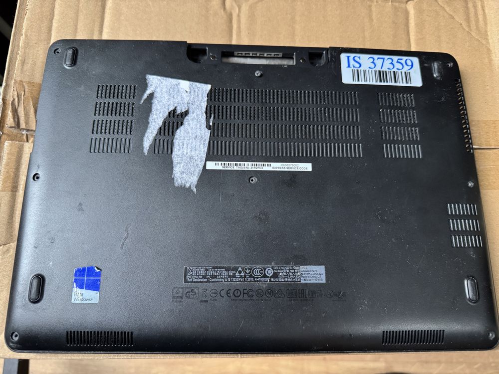Dell latitude e7270 obudowa kadlubek ekran dotyk