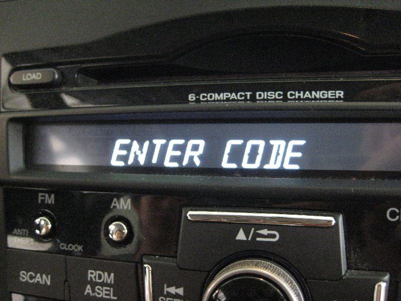 Разблокировка штатных автомагнитол Honda Acura Хонда  Акура