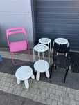 IKEA Krzesło składane taboret stołek