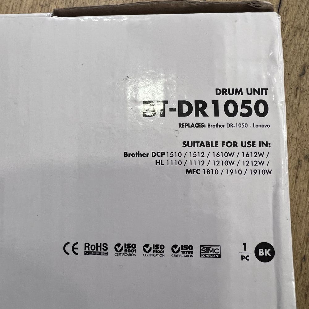 Toner Tambor impressora Brother DR1050 - NOVO
