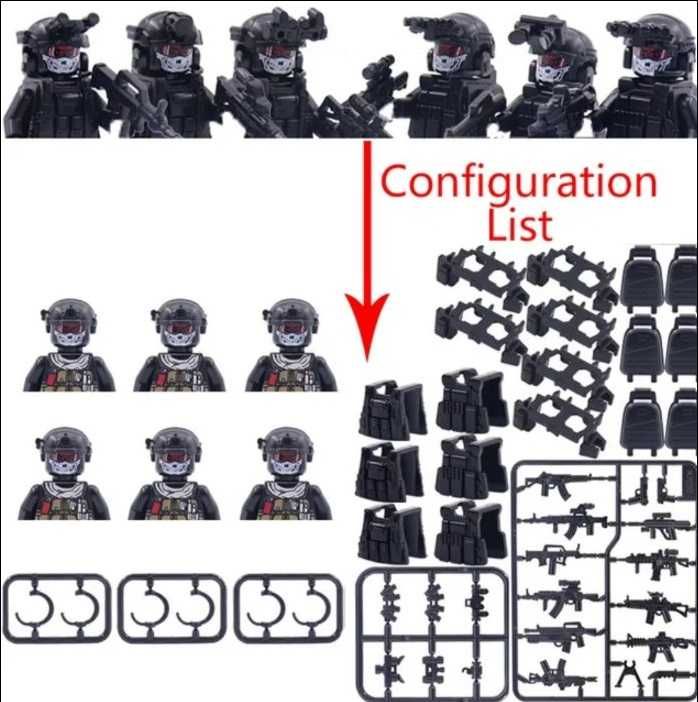 Набір ЛЕГО спецназ