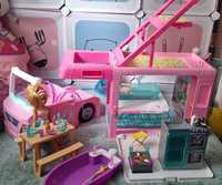 Zestaw  Barbie Kamper + Auto