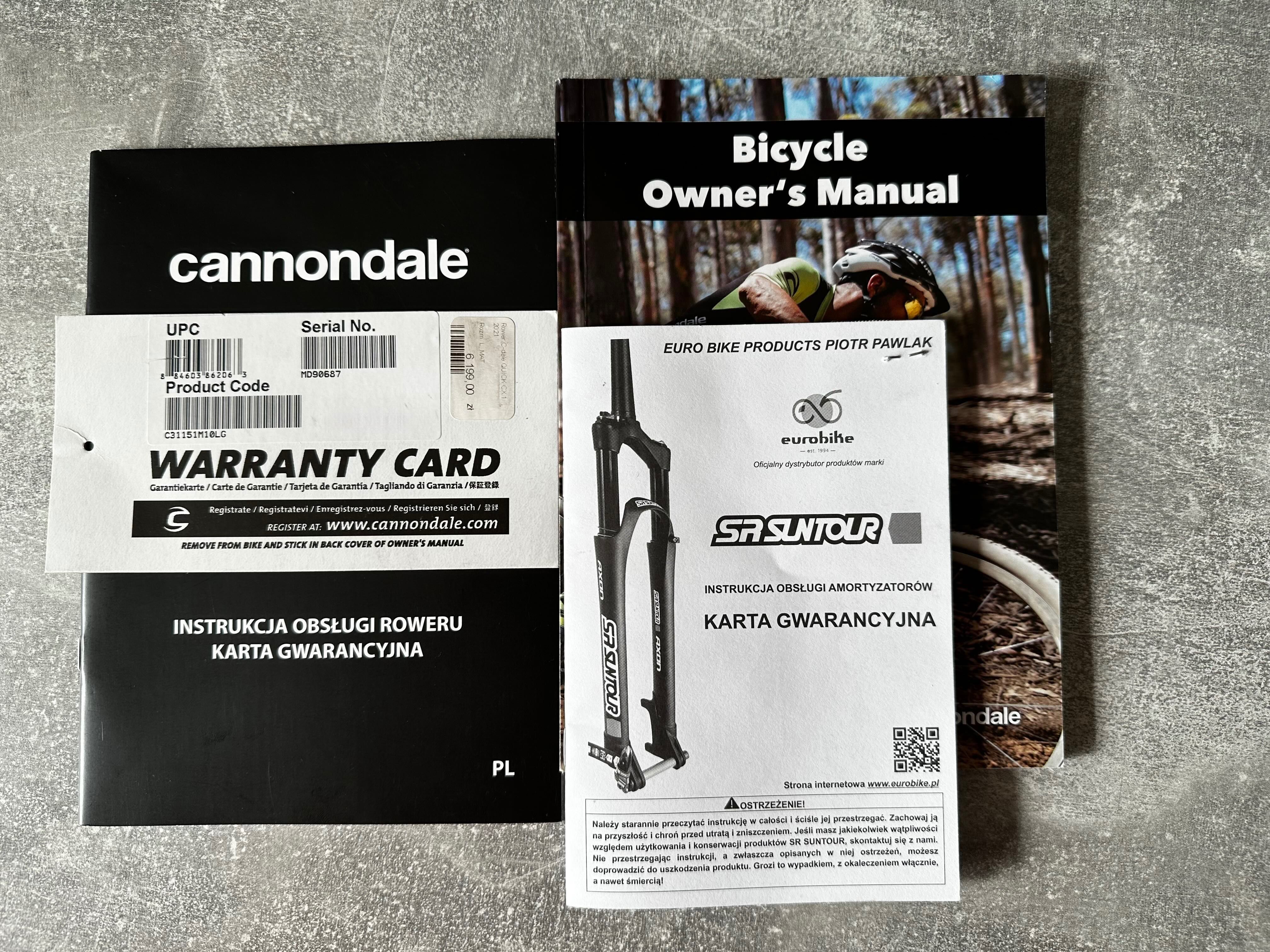Cannondale Quick CX1 z 2022 - rozmiar L