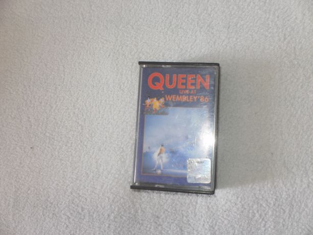 Zestaw 2 kaset zespół Queen Wembley 86 Holandia
