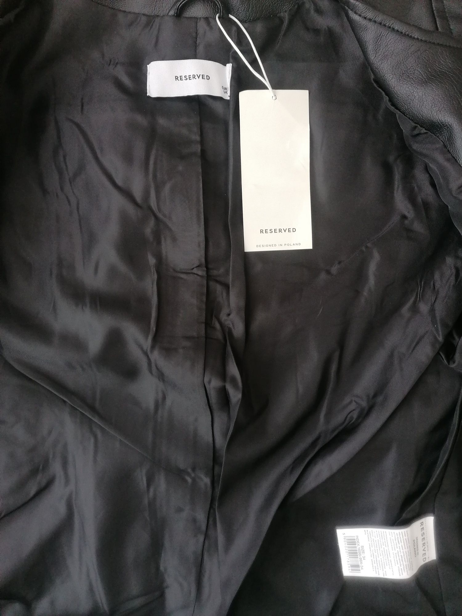 Kurtka eko skóra Reserved r. XS nowa