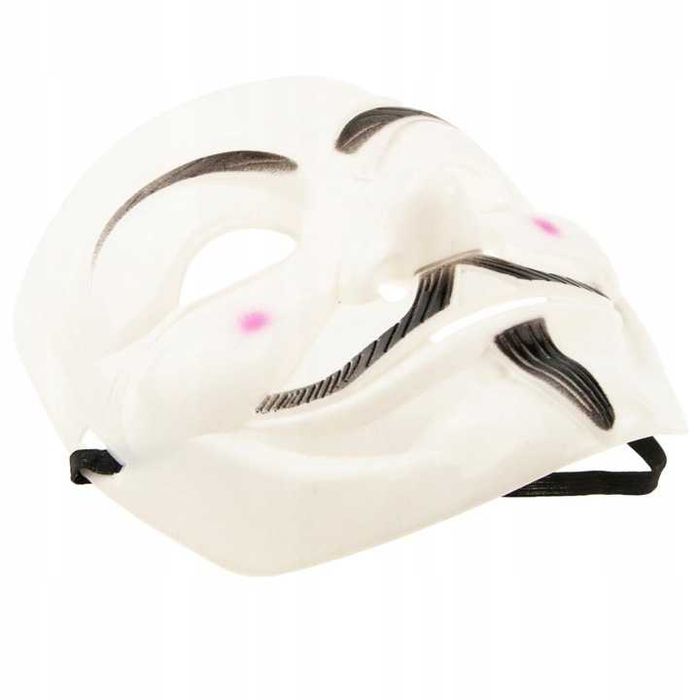 Maska na halloween i nie tylko Vendetta Anonymous protest