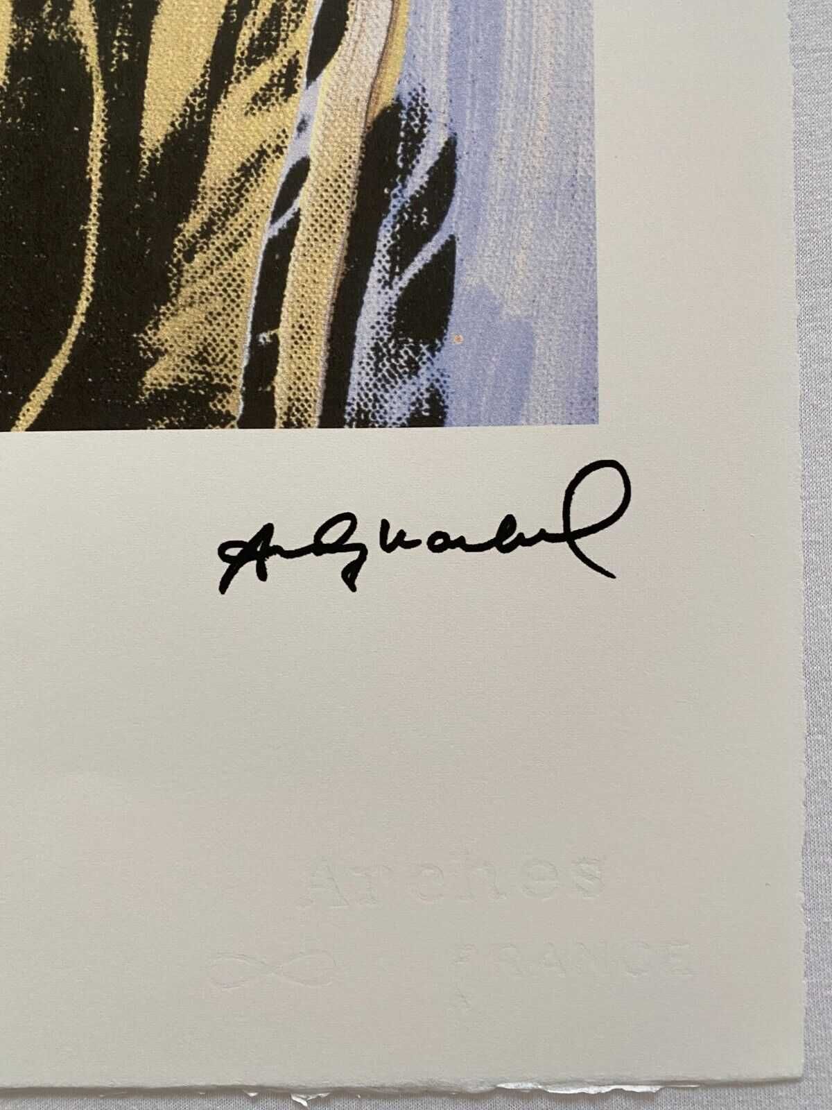 Andy Warhol "Ladies & Gentlemen"  Leo Castelli Certyfikat NYC