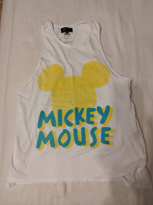 Bluzeczka na ramiączkach mickey mouse