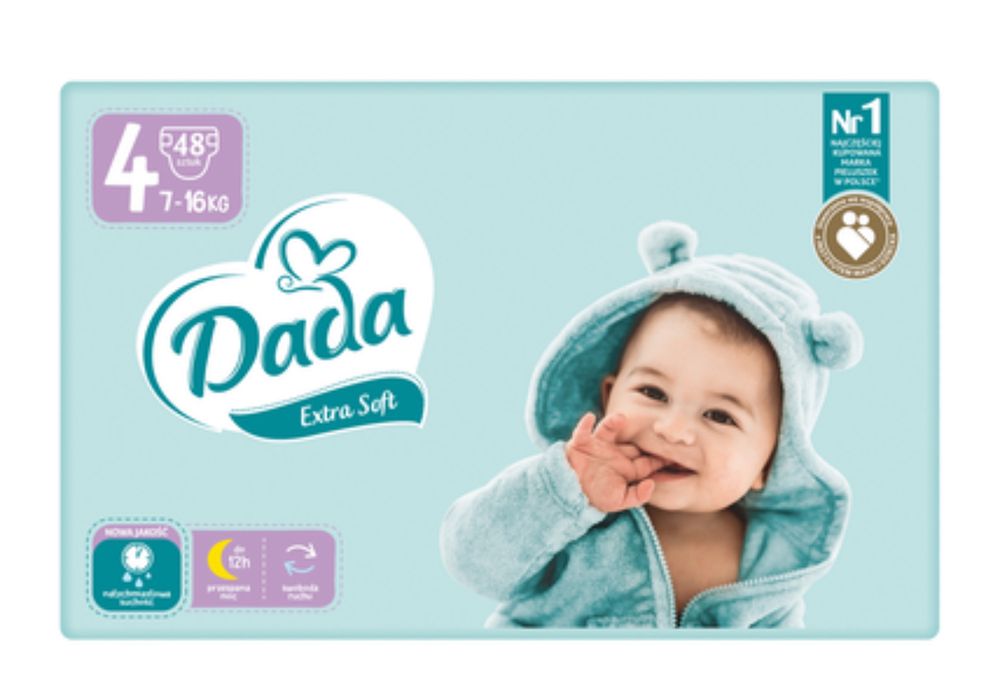 Pieluchy Dada 4 Extra Soft 48 szt.