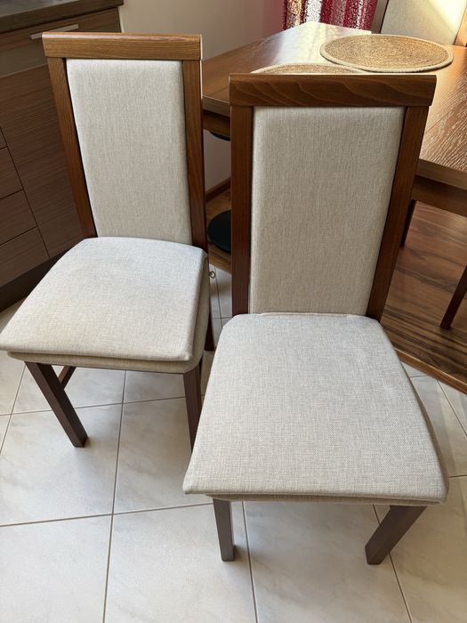 Krzesło tapicerowane 4 szt do kuchni jadalni