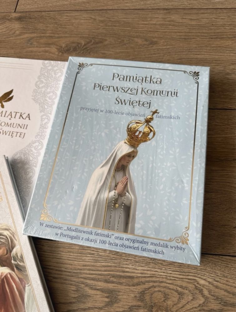 2x pamiątka pierwszej komunii i biblia dla dzieci