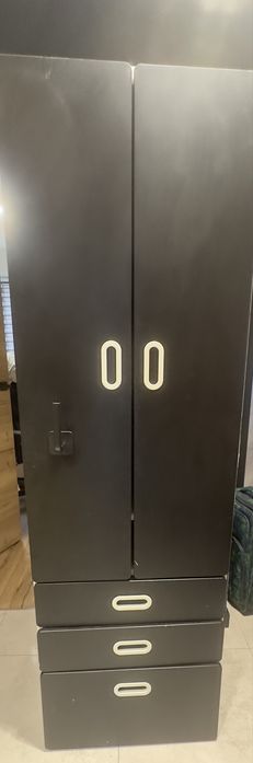 Szafa ikea smastad czarna