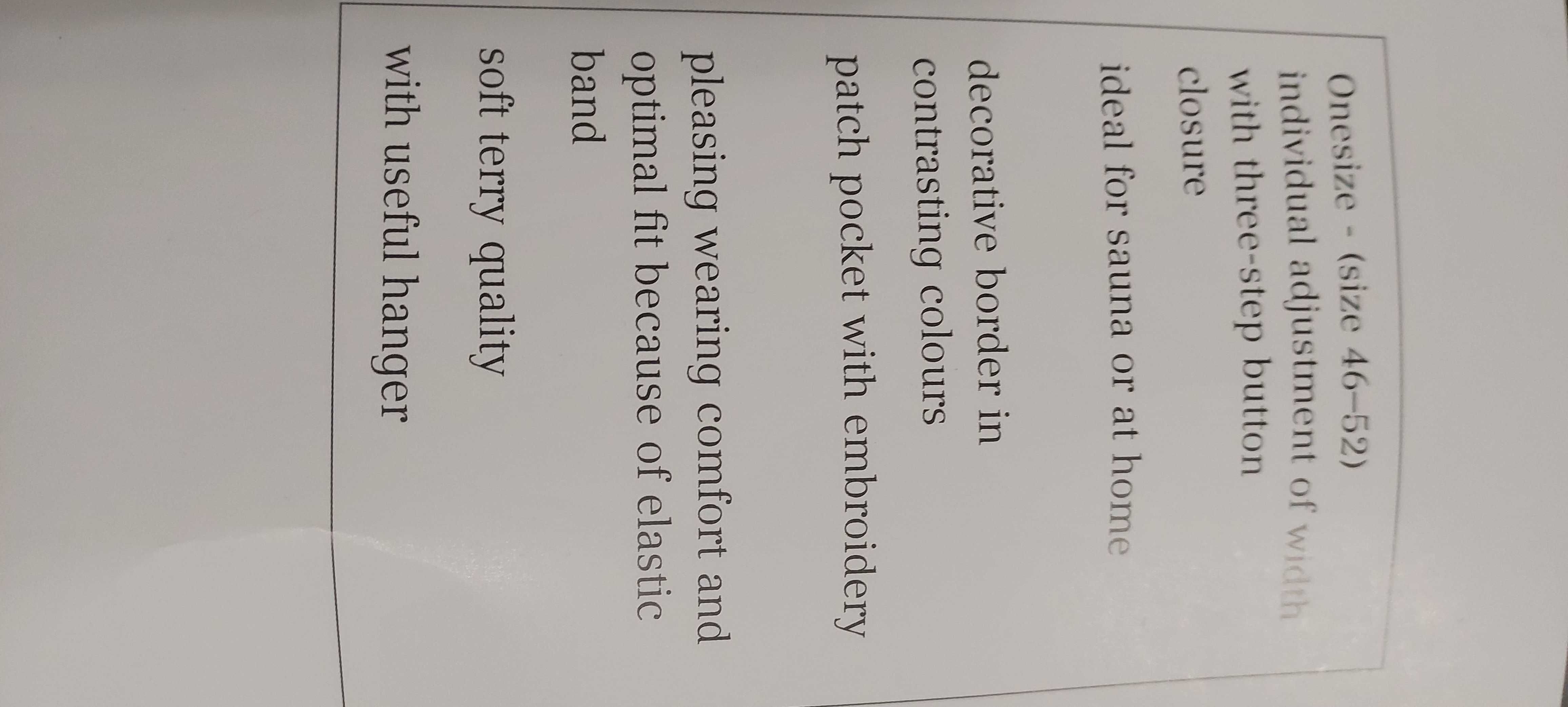 Schiesser Kilt do sauny Rom dla kobiet, z frotte bawełnianego