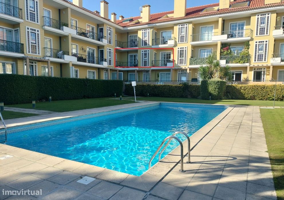 Apartamento T2 na praia de Esmoriz, com jardim e piscina