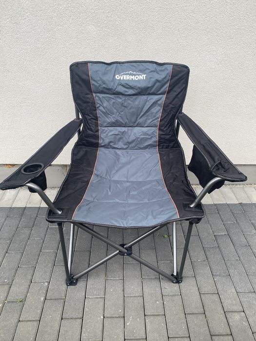 Krzesło turystyczne z oparciem OverMont Chair składane
