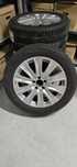 Felgi  18 z oponami 245|50 r 18  Continental  zimowe