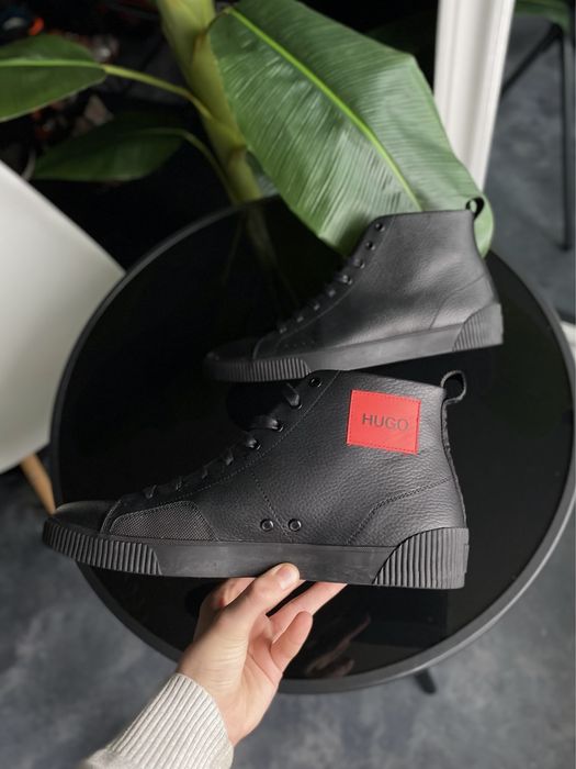 Оригінал! Високі кросівки HUGO Zero Hito. Як нові! Розмір 45