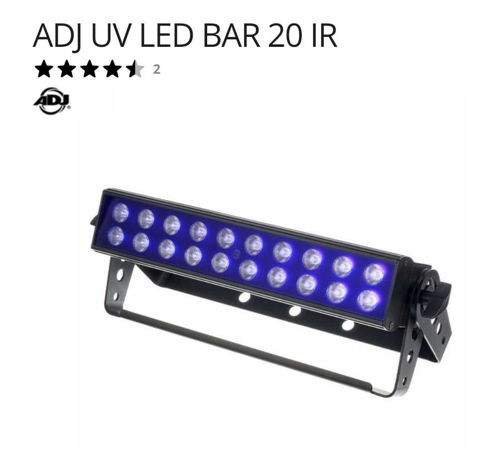 Rampa leds fluorescent uv