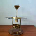 Żyrandol lata 80 w stylu "art deco"
