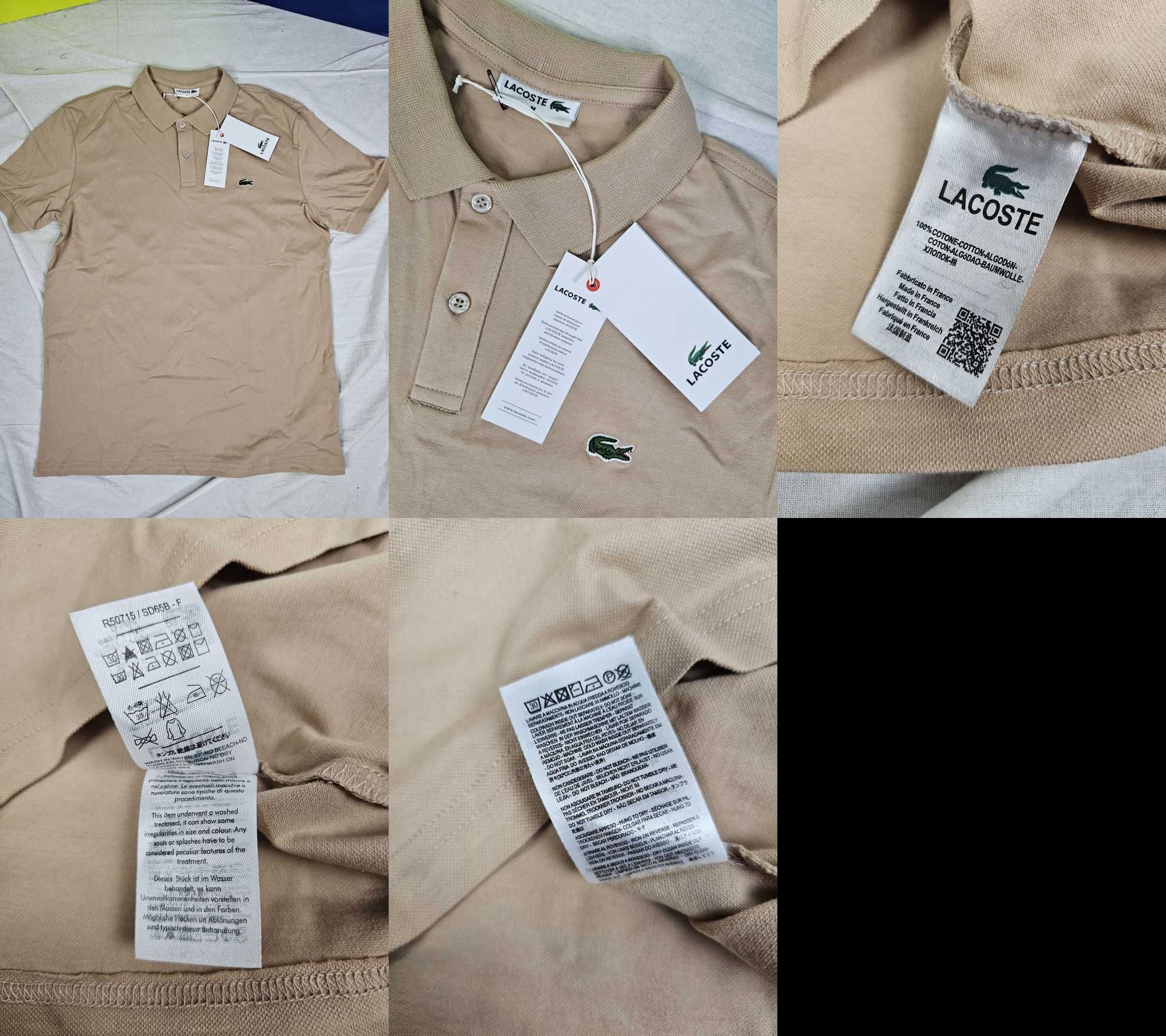 Koszulka męska polo Lacoste nowość Ralph Lauren