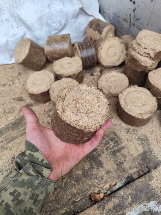 Брикети RUF,РОЗПРОДАЖ,Твердопаливні круглі,Найнижча Ціна.