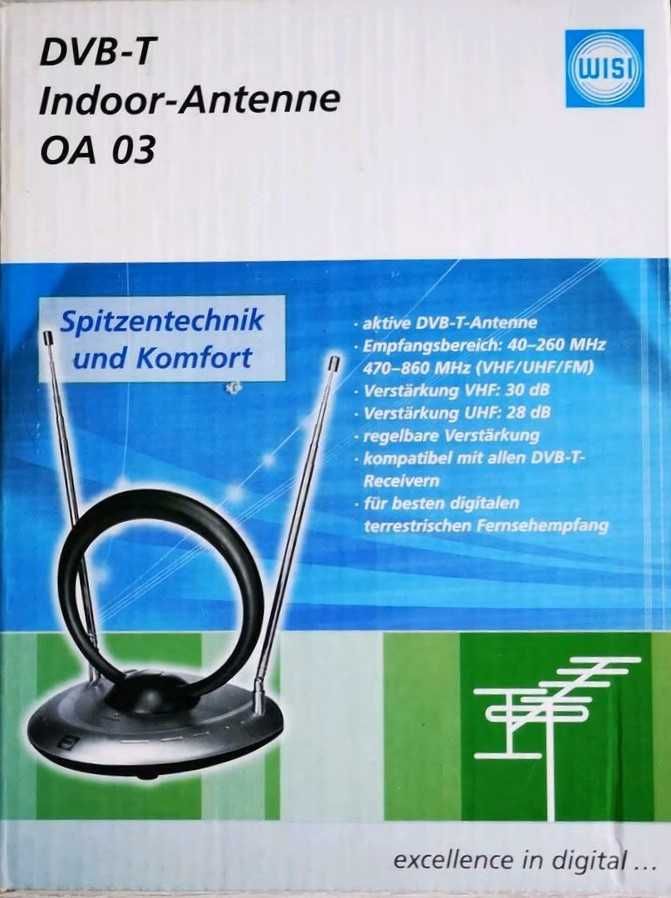 ANTENA wewnętrzna DVB-T Indoor OA 03    WISI - Made in Germany