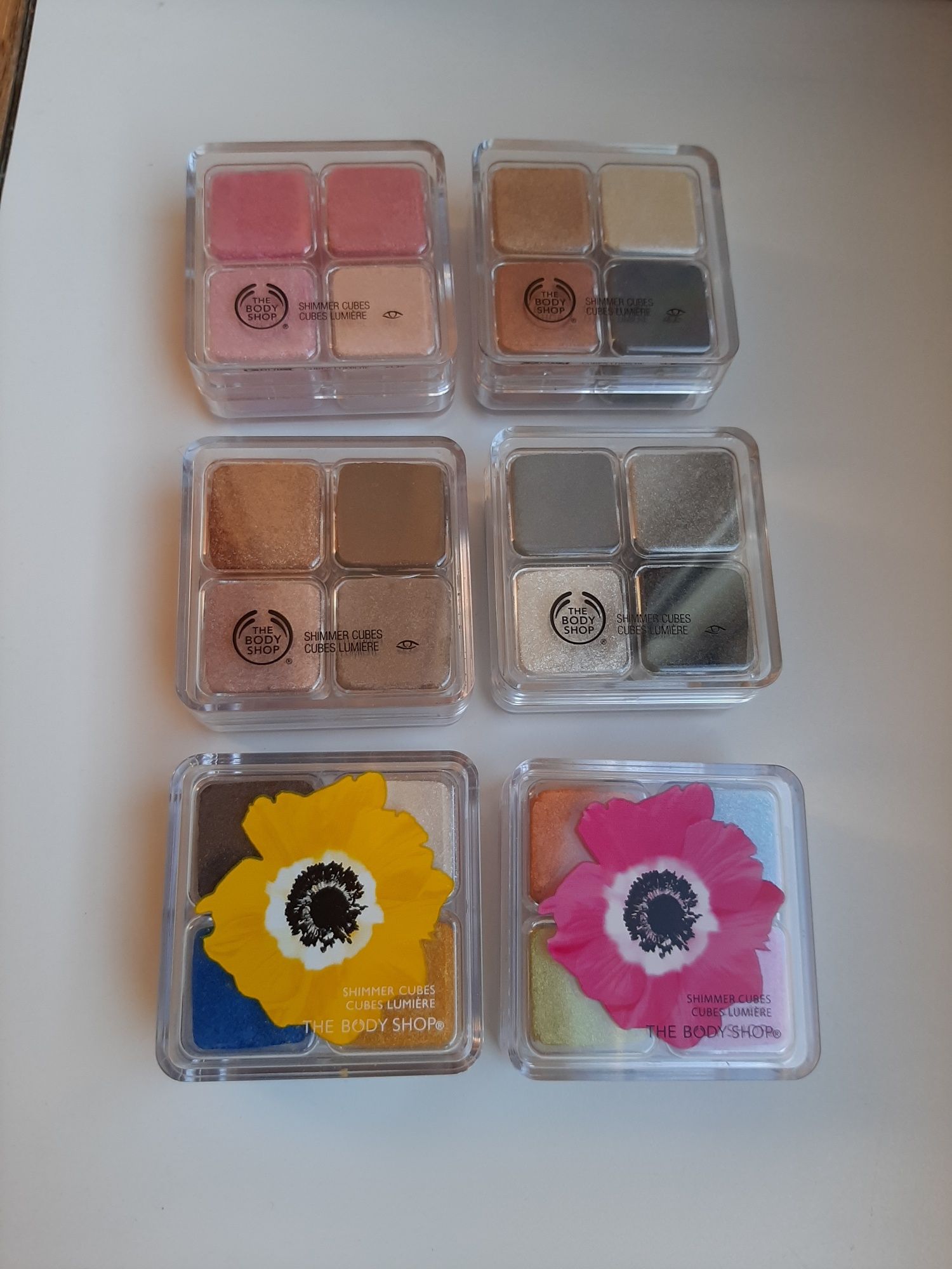 Shimmer Cubes (Sombras para olhos) The Body Shop