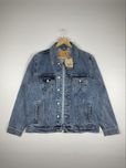 Куртка Pull&Bear Denim Jacket (S) синя чоловіча джинсова джинсівка