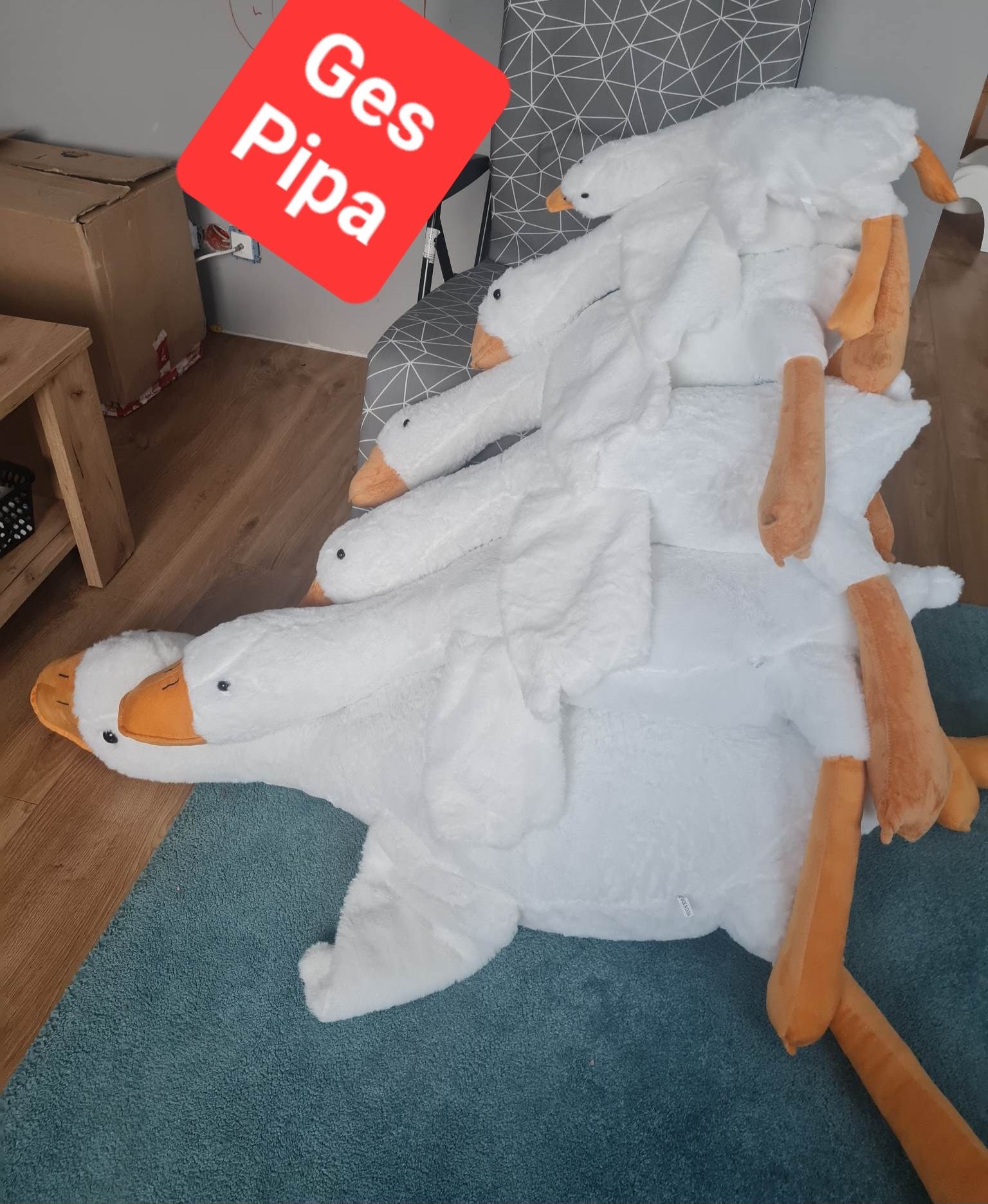 Pipa Gęś 130cm Gęś Pipa 130 cm