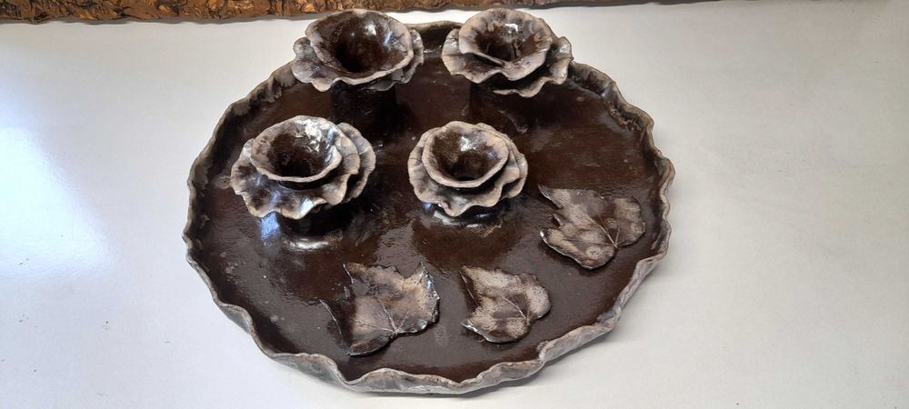 Świecznik kaganek 4 świece