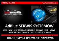 AdBlue serwis, osobowe, dostawcze