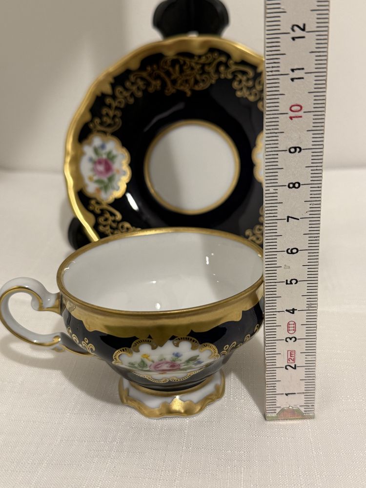 Kolekcjonerska filiżanka porcelana Weimar