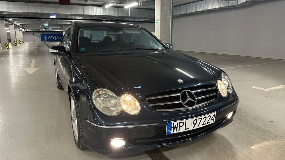 Mercedes-Benz CLK CLK 200 Kompressor 163Hp, Bardzo zadbany, LPG, Avantgarde, bez rdzy