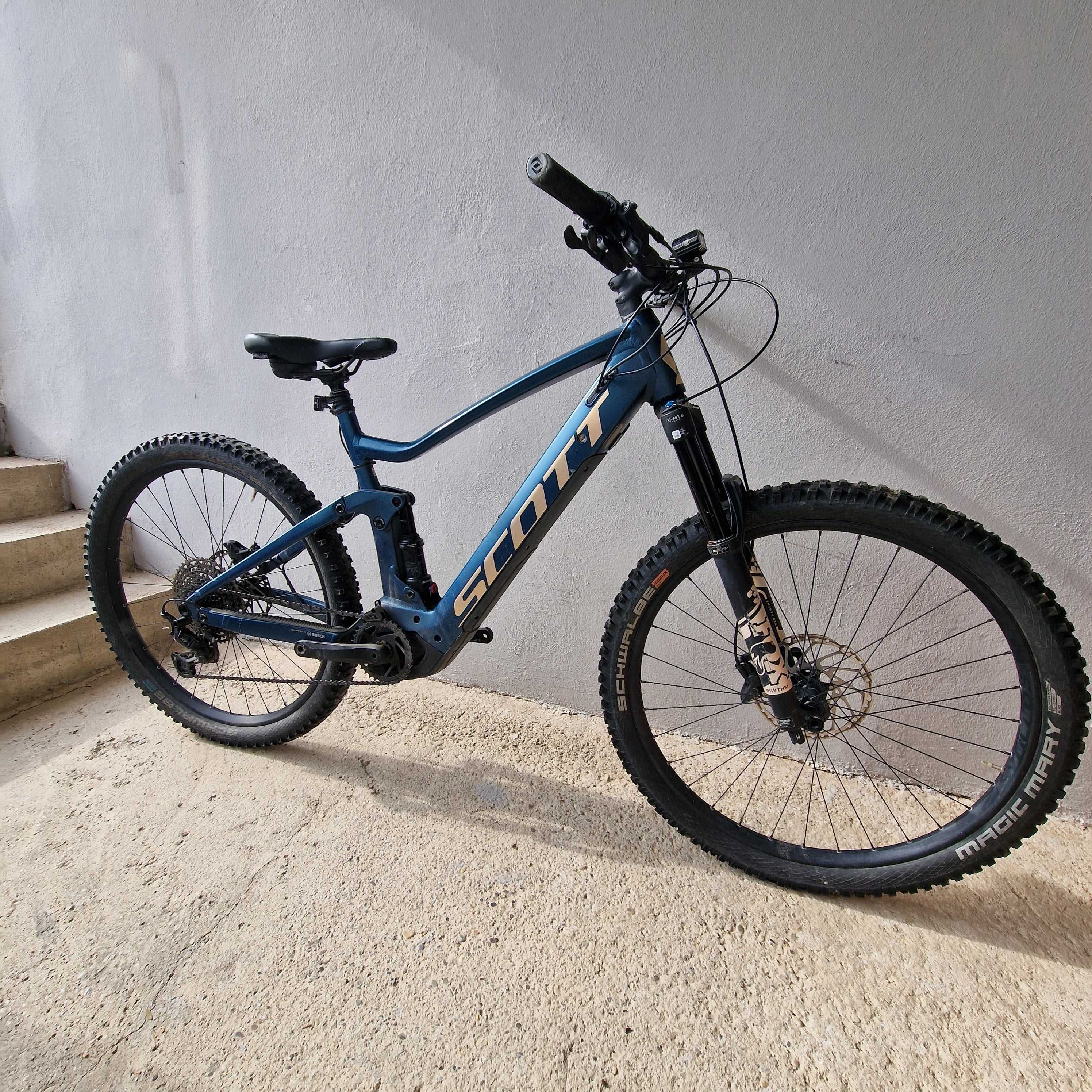 Ebike scott genius eride 920 model 2021 M fox shimano tylko 1700km