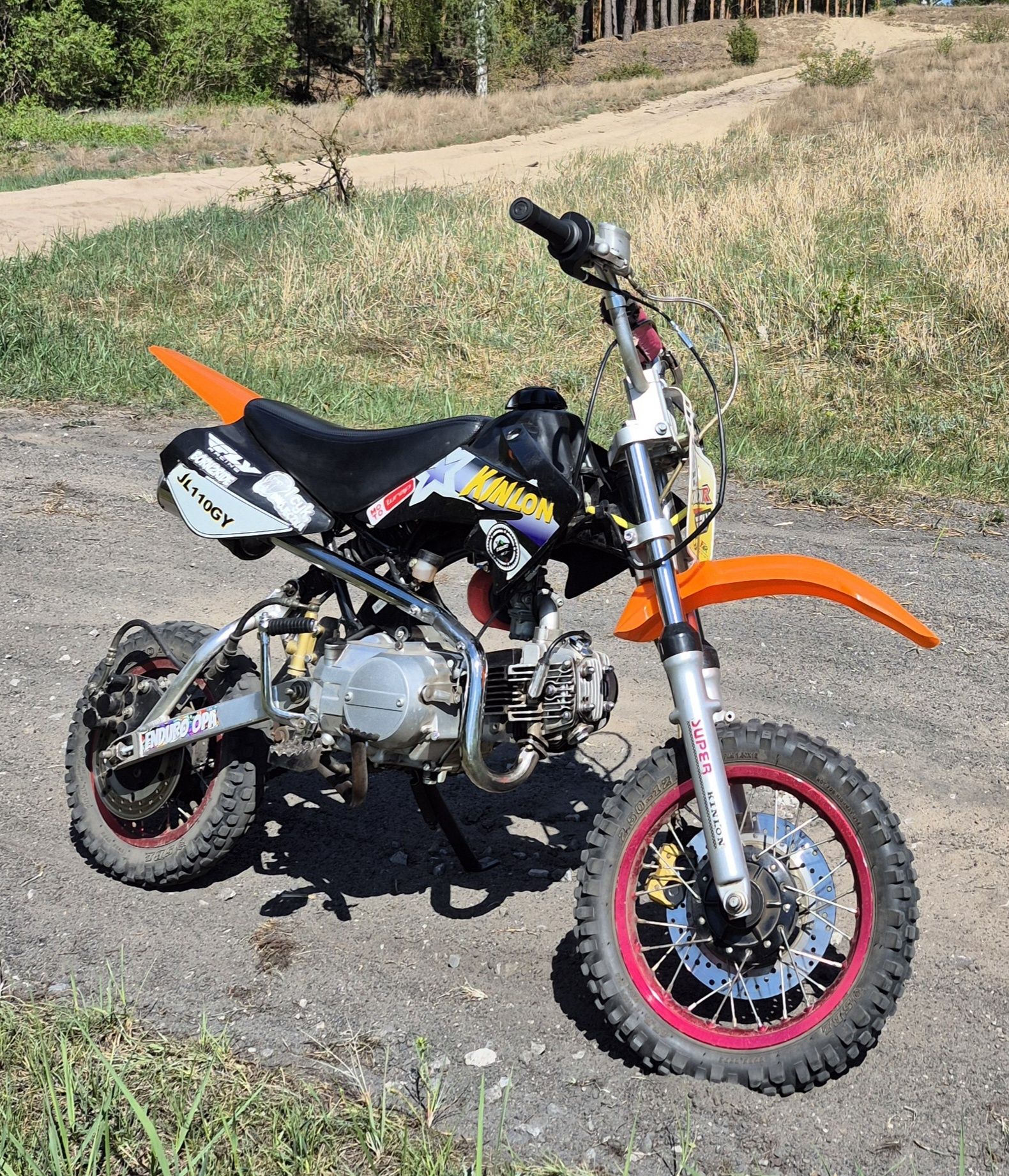 Motor cross 110 generalny remont silnika