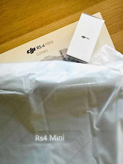 DJi RS4 Mini Combo NOVO + Phone Older + maleta de transporte