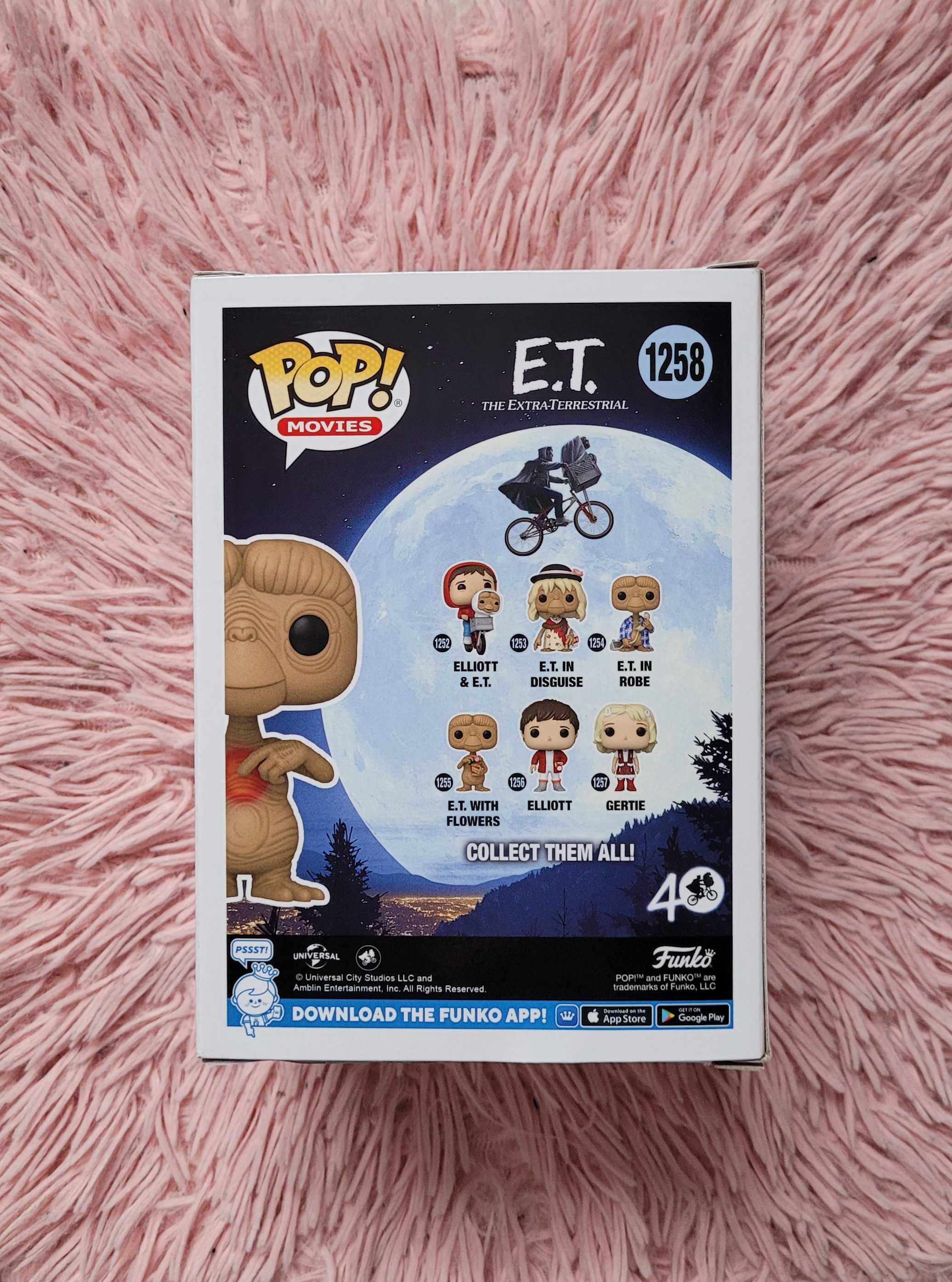 Figurka Funko POP! E.T. WITH GLOWING HEART GITD Special Edition #1258