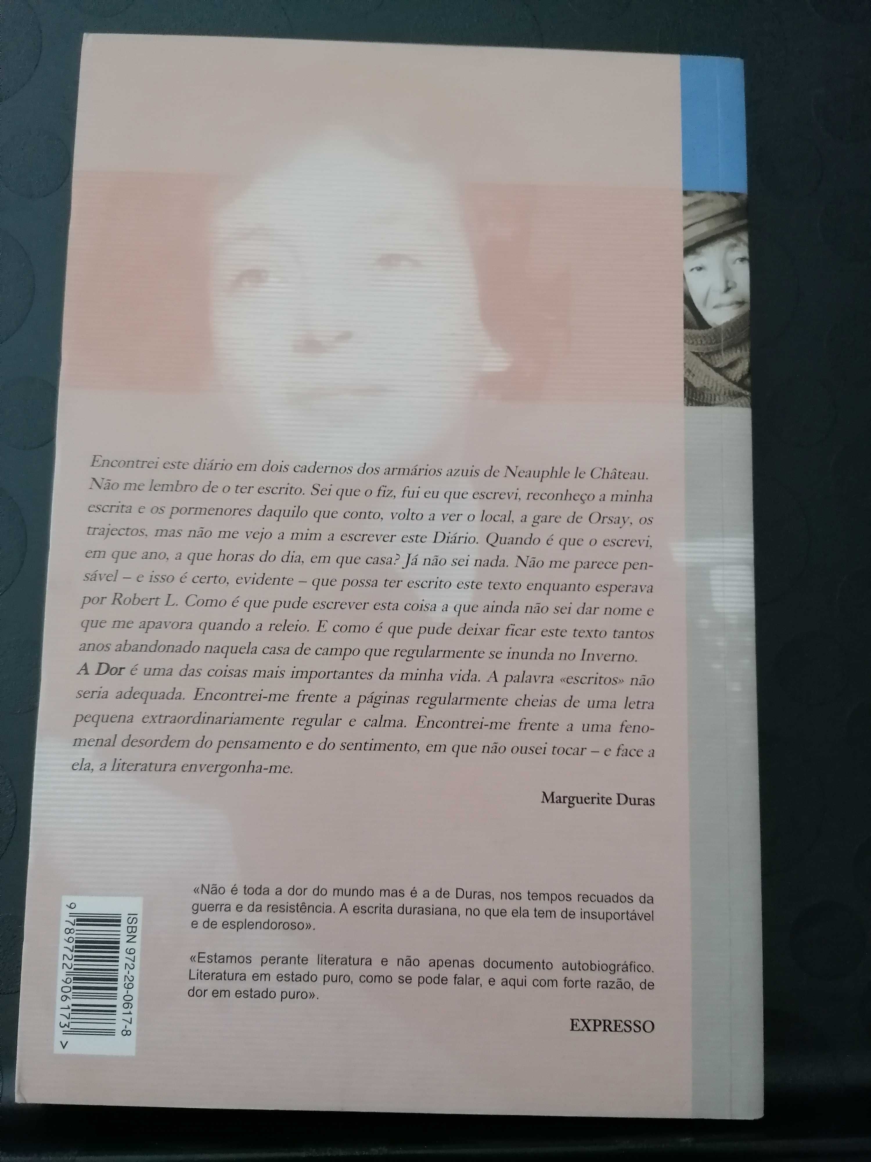 Livro A Dor, de Marguerite Duras