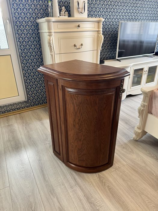 Угловая тумба шкафчик дерево