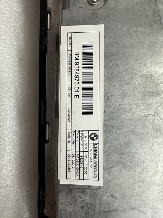 Monitor BMW 520d f10 2013