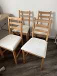 Conjunto de 4 cadeiras LERHAM Ikea