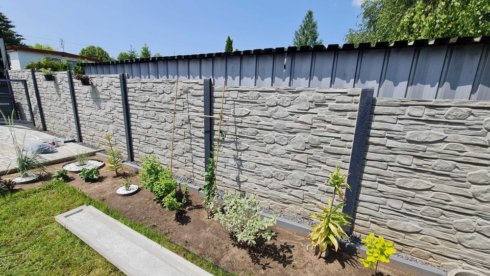 Ogrodzenia Betonowe, Panelowe 3D, Palisadowe, Bramy z MONTAŻEM