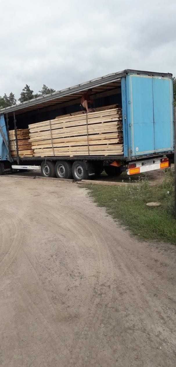 Пиломатеріали соснові 130*50*4м (рейка, брус, дошка)