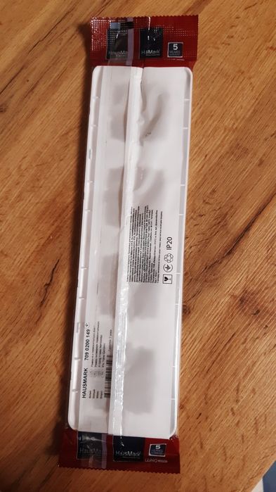 Рамка чотиримісна Hausmark Luno горизонтальна білий НОВА