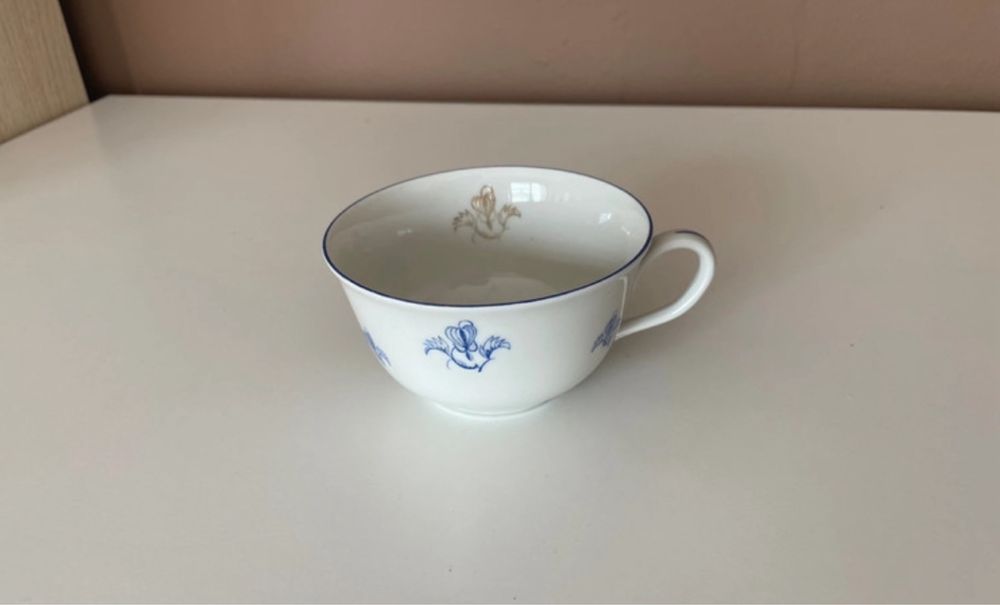 Porcelanowa filiżanka KPM vintage kubek do kawy PRL Polska manufaktura